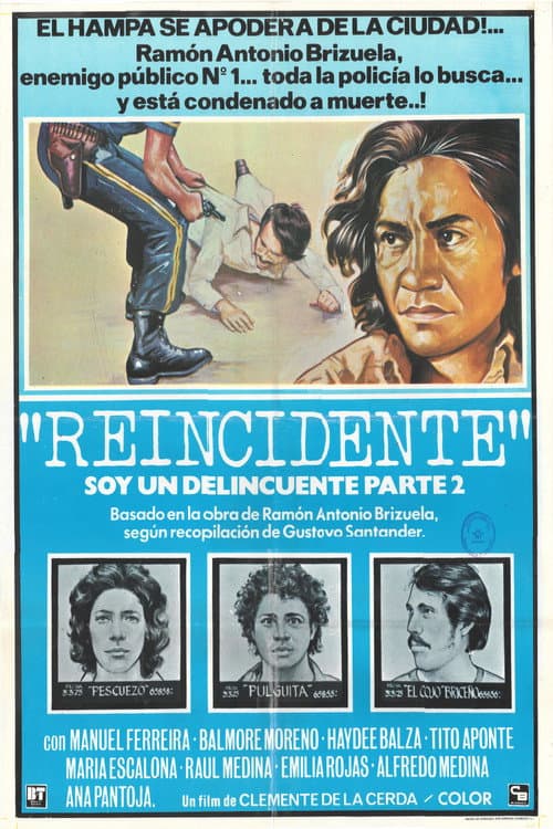 Reincidente: Soy un Delincuente, parte 2 (1977) poster