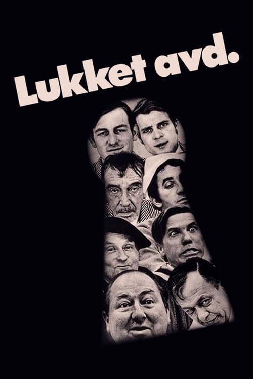 Lukket avdeling (1972) poster