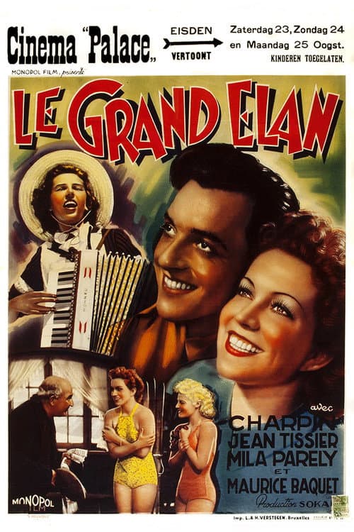 Le Grand Élan (1940) poster