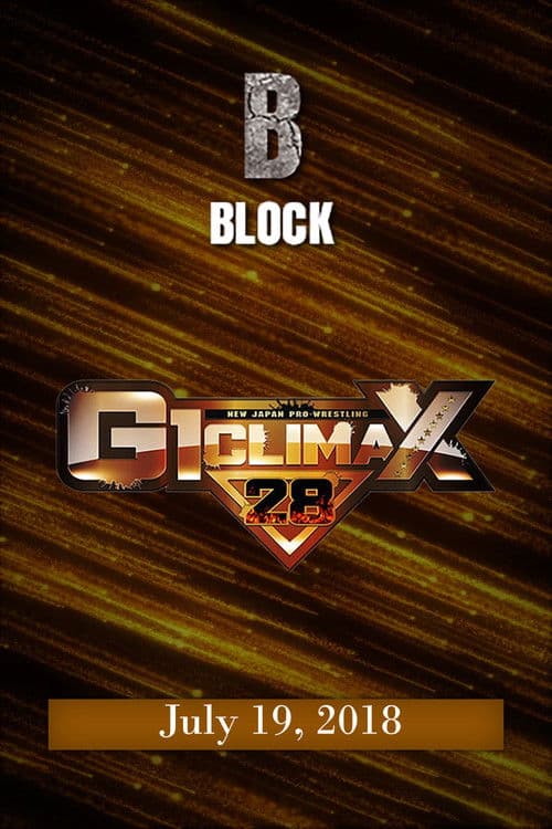 NJPW G1 Climax 28: Day 4 (2018) poster