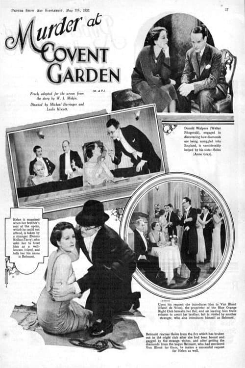 Murder at Covent Garden (1932) poster