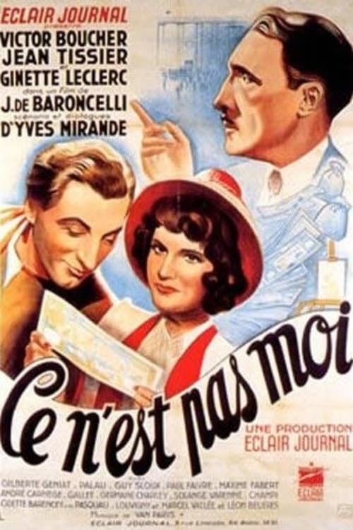 Ce n'est pas moi (1941) poster