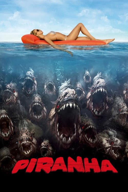 Piranha 3D (2010) poster