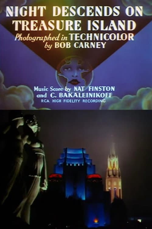 Night Descends on Treasure Island (1940) poster