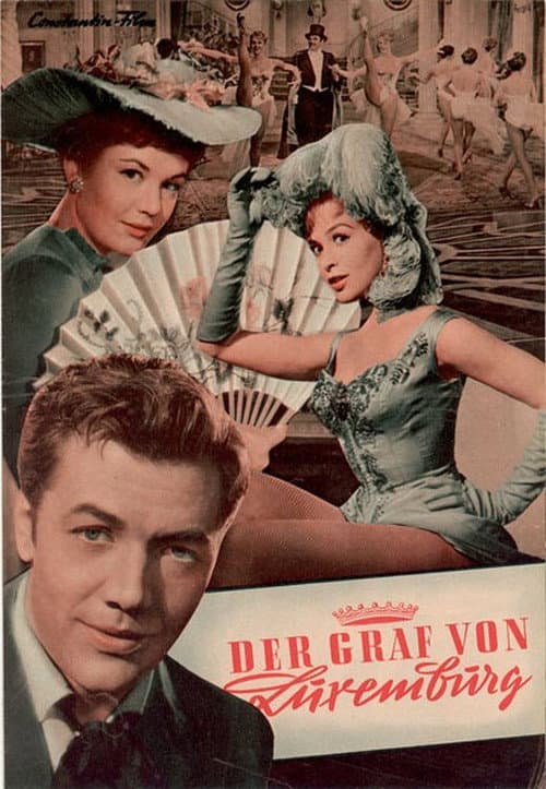 Der Graf von Luxemburg (1957) poster