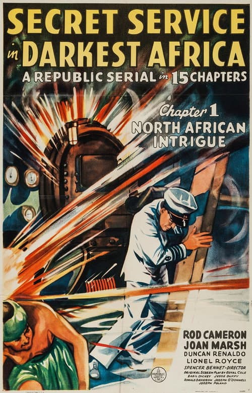 Secret Service In Darkest Africa (1943) poster