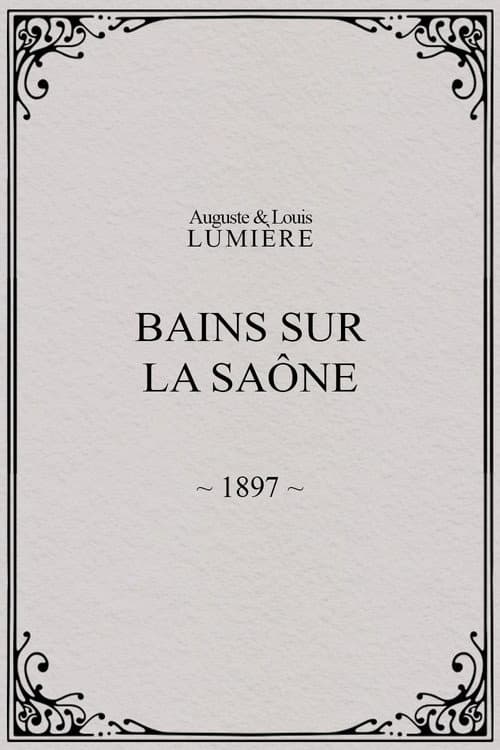 Bains sur la Saône (1897) poster