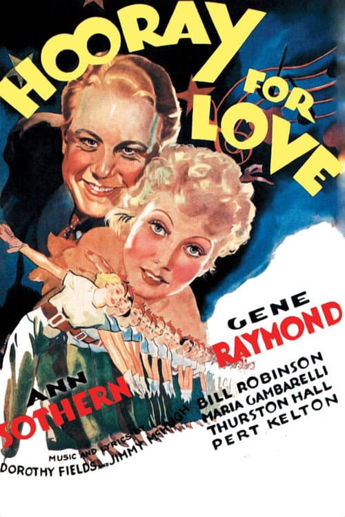 Hooray for Love (1935) poster
