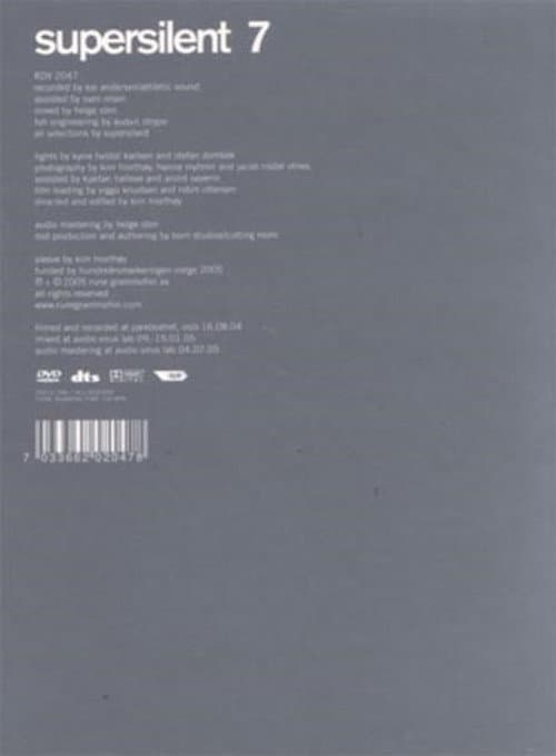 Supersilent 7 (2005) poster
