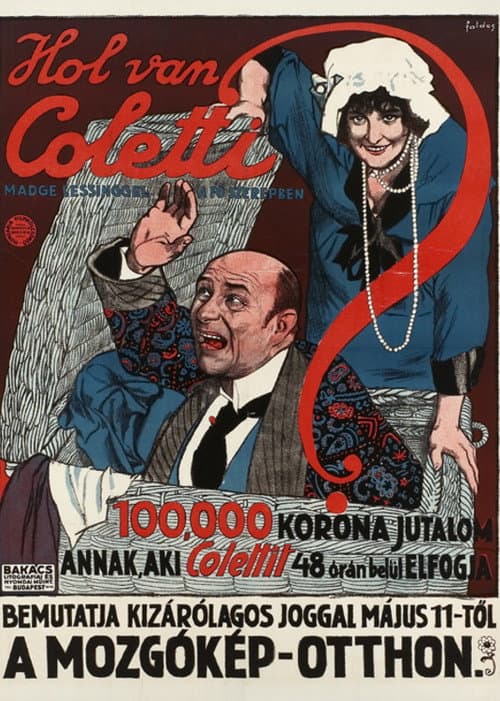 Wo ist Coletti? (1913) poster