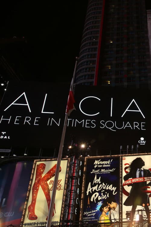 Alicia Keys - Here in Times Square (2016) poster