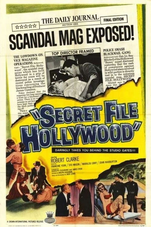 Secret File: Hollywood (1962) poster