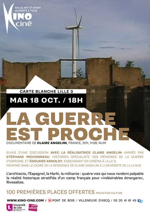 La guerre est proche (2011) poster