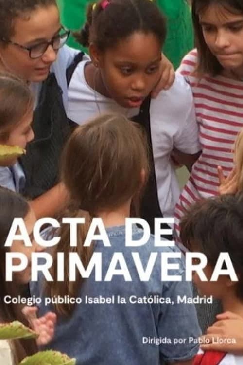 Acta de primavera (2026) poster