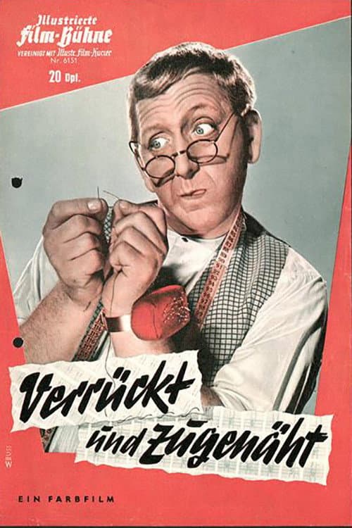 Verrückt und zugenäht (1962) poster