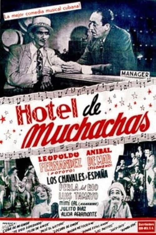 Hotel de muchachas (1950) poster