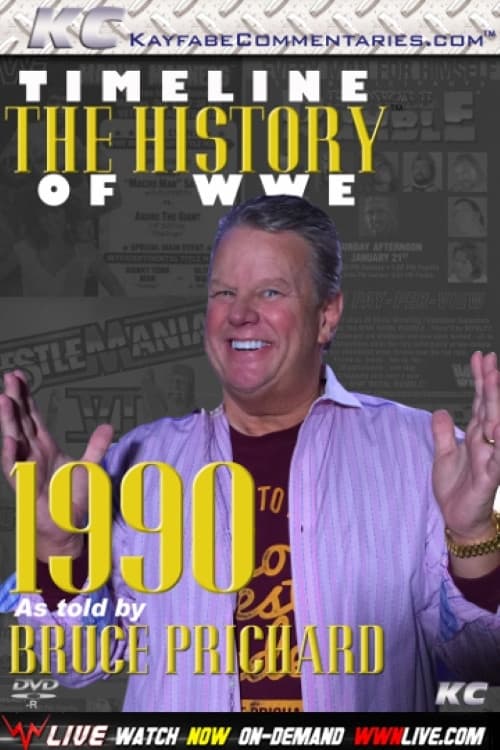 Timeline The History of WWE – 1990 – As Told By Bruce Prichard (2017) poster