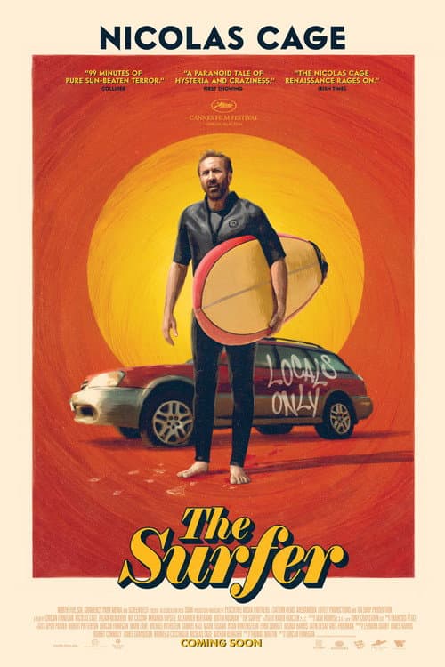 The Surfer (2025) poster
