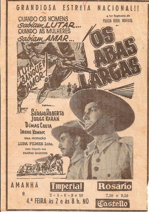 Os Abas Largas (1963) poster