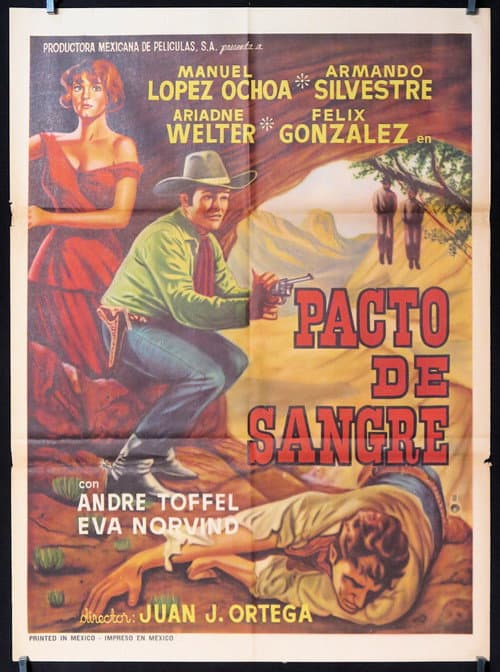 Pacto de sangre (1966) poster