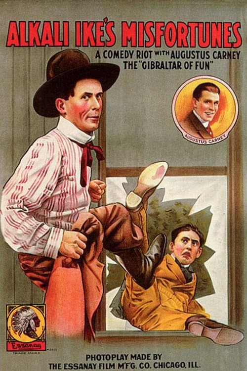 Alkali Ike's Misfortunes (1913) poster