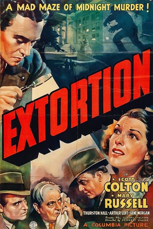 Extortion (1938) poster