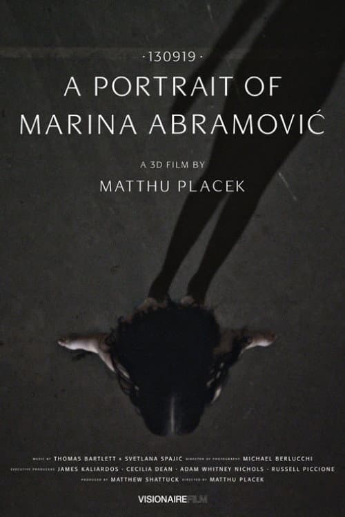 130919 • A Portrait of Marina Abramovic (2013) poster