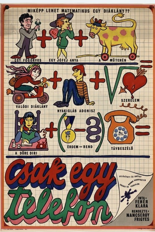 Csak egy telefon (1970) poster