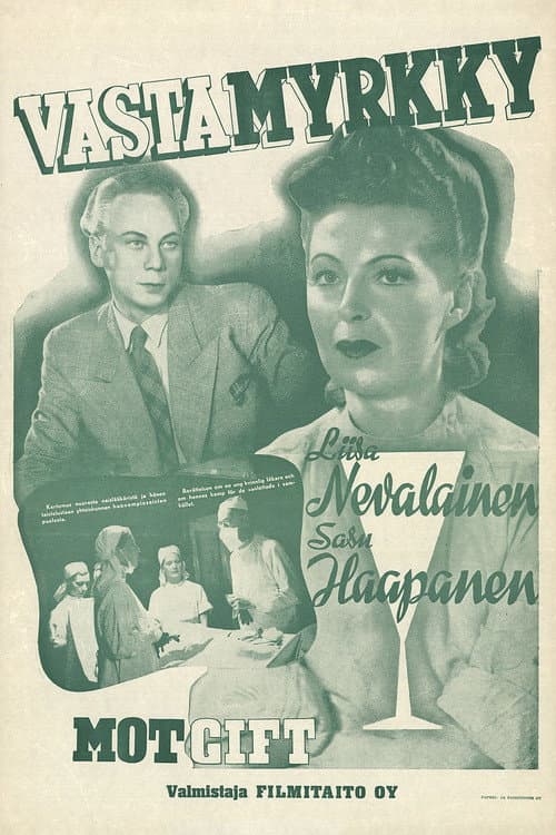 Vastamyrkky (1945) poster