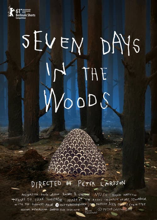 Sju dagar i skogen (2010) poster