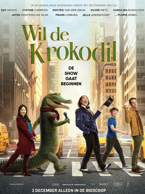 Wil de krokodil (2022) poster