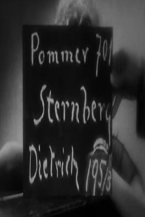 Marlene Dietrich, “Der Blaue Engel” Screen Test (1930) poster