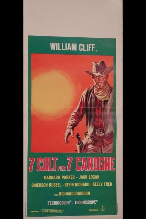 7 Colt per 7 carogne (1967) poster
