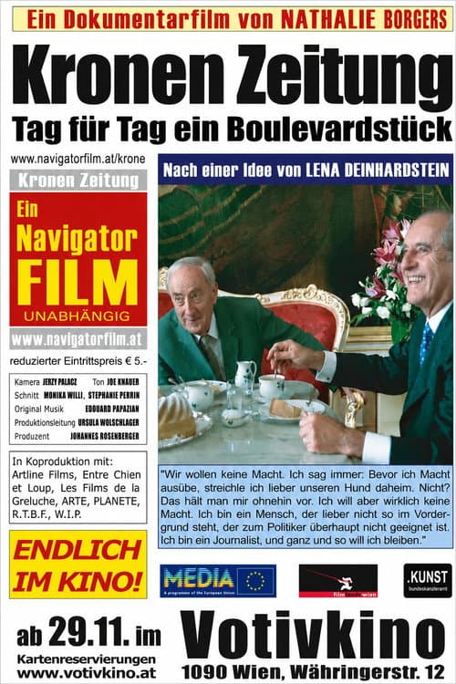 Kronen Zeitung: Tag für Tag ein Boulevardstück (2002) poster