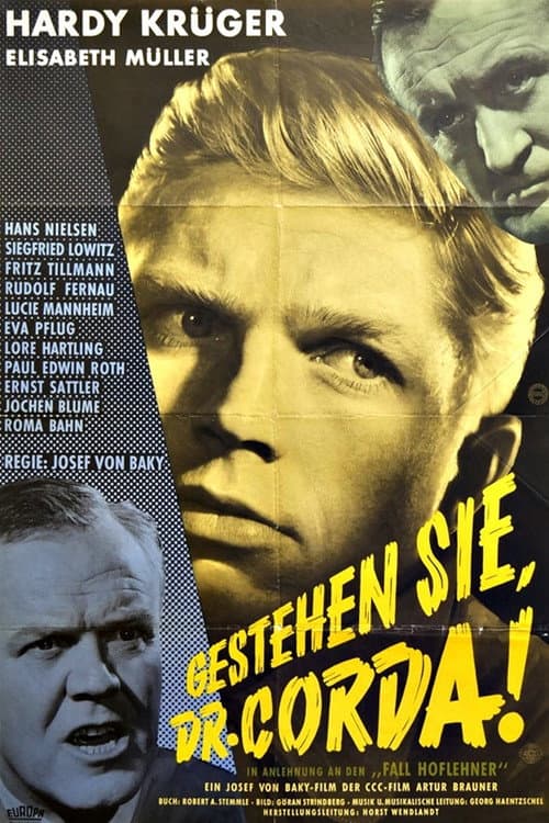 Gestehen Sie, Dr. Corda! (1958) poster