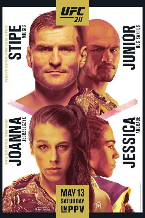 UFC 211: Miocic vs. dos Santos 2 (2017) poster