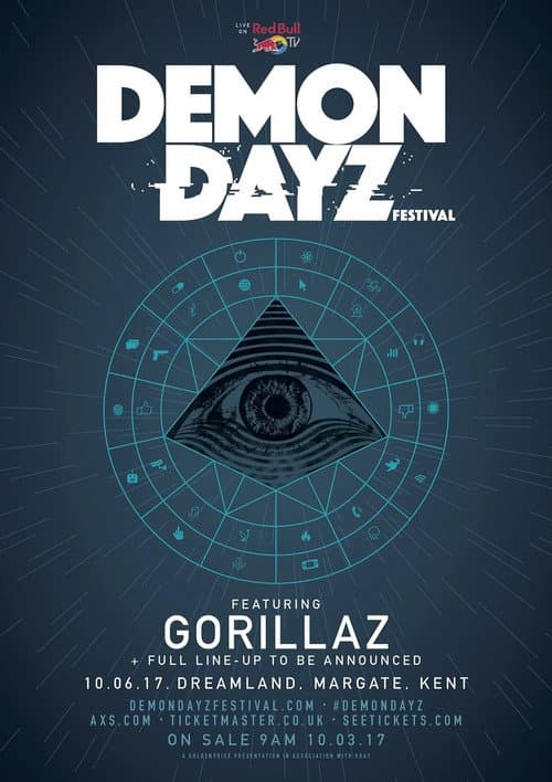 Gorillaz: Demon Dayz Festival (2017) poster