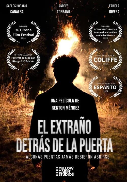 El extraño detrás de la puerta (2024) poster