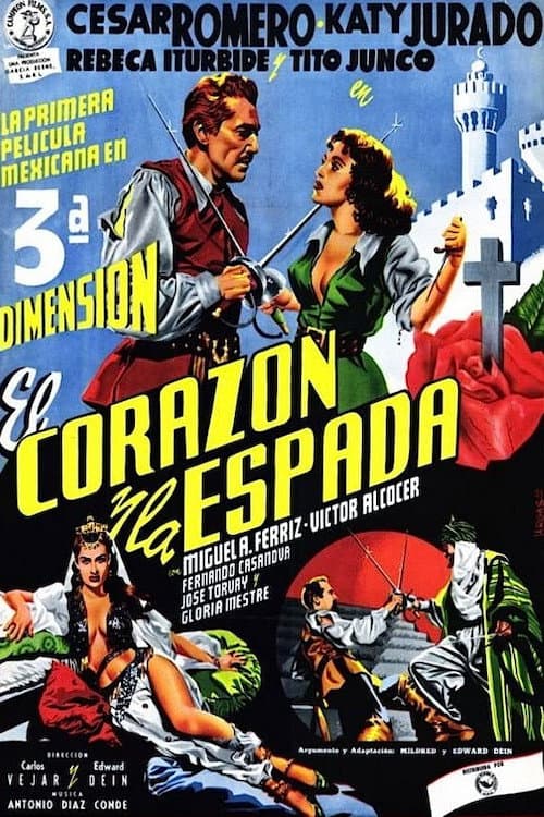 El corazón y la espada (1954) poster