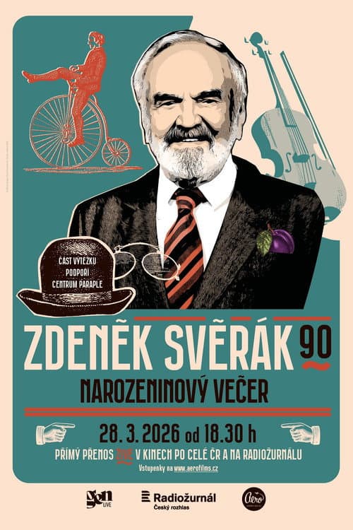 Zdeněk Svěrák 90 (2026) poster
