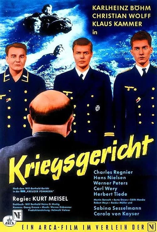 Kriegsgericht (1959) poster