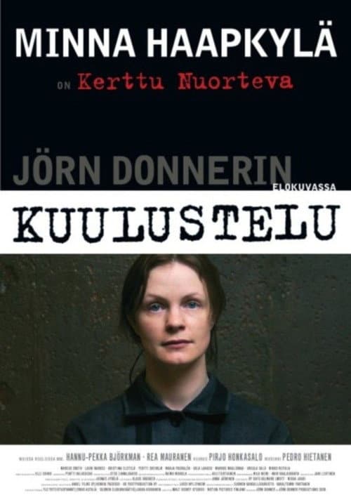 Kuulustelu (2009) poster