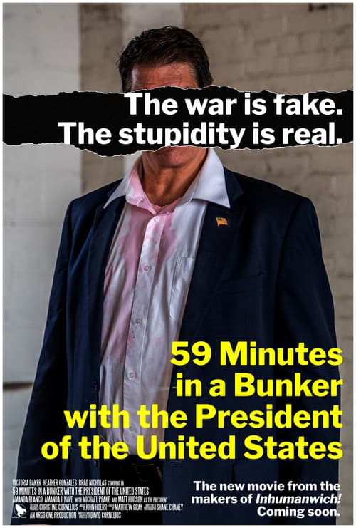 59 Minutes in a Bunker with the President of the United States (2022) poster