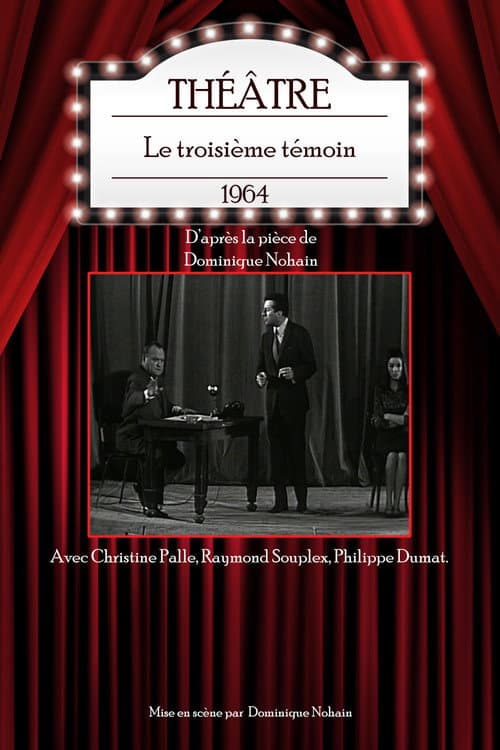 Le troisième témoin (1964) poster