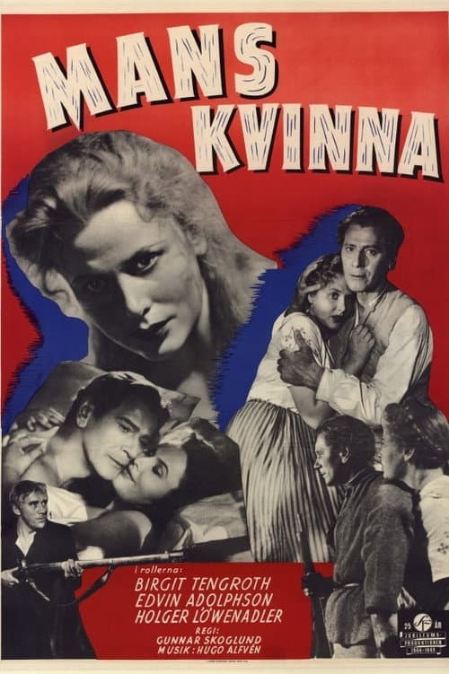 Mans kvinna (1945) poster