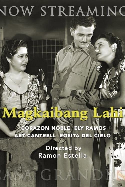 Magkaibang Lahi (1947) poster