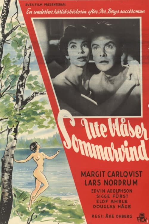 Ute blåser sommarvind (1955) poster