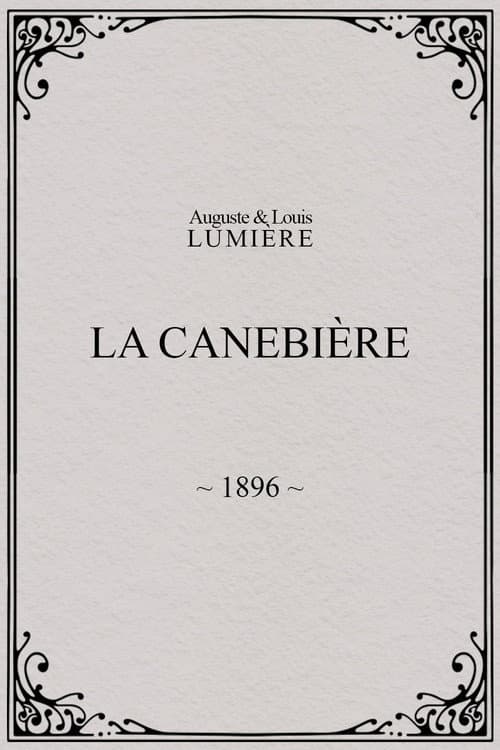 Marseille, la Canebière (1896) poster