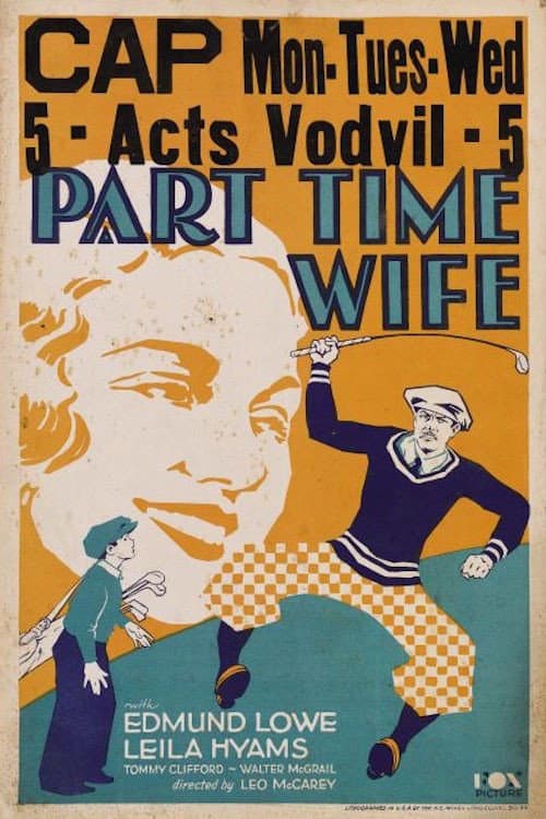 Part Time Wife (1930) poster