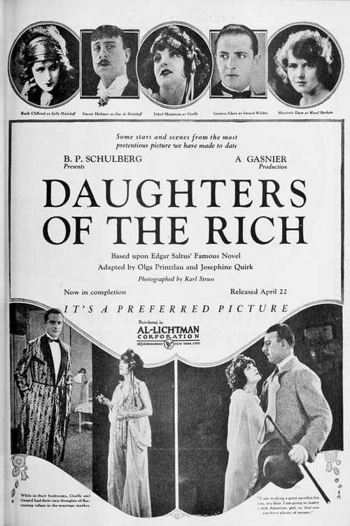 Daughters of the Rich (1923) poster